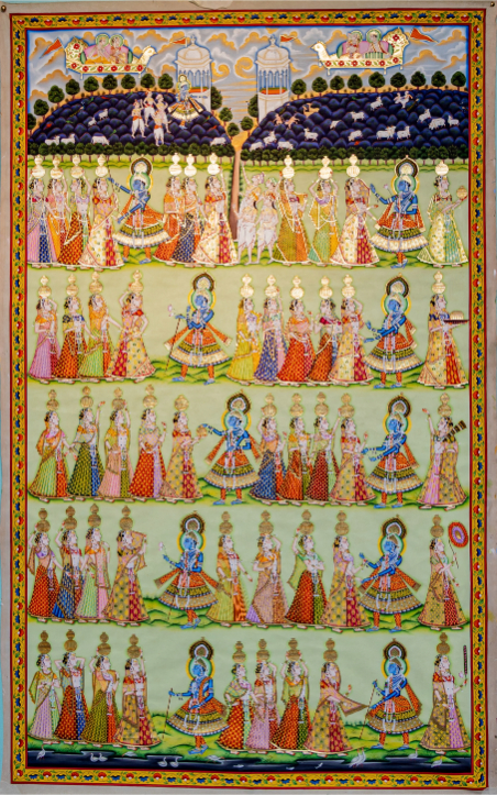 Lord Krishna Maha Daan Pichwai