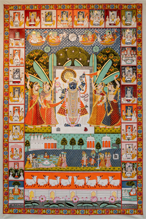 Shrinathji Sharad Poornima Pichwai